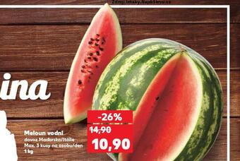 Kaufland Meloun vodní nabídka