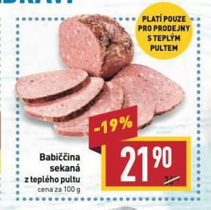 Billa Babiččina sekaná nabídka