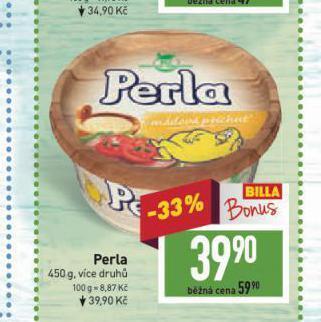 Billa Perla nabídka