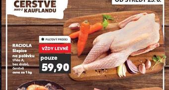 Kaufland Slepice na polévku nabídka