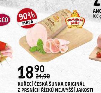 Terno Kuřecí česká šunka nabídka