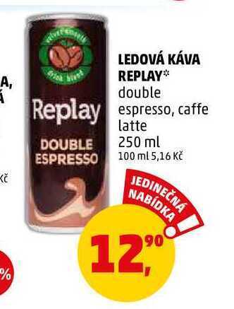 Penny Market Ledová káva replay, 250 ml nabídka