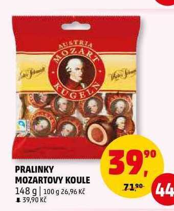 Pralinky mozartovy koule, 148 g