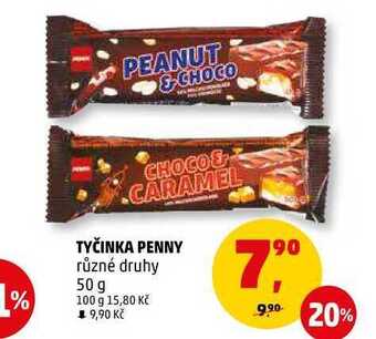 Penny Market Tyčinka penny, 50 g nabídka