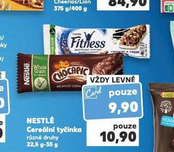 Kaufland Nestlé cereální tyčinka nabídka