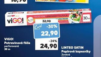 Kaufland Vigo! potravinová fólie nabídka