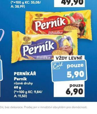 Kaufland Perníkář perník nabídka