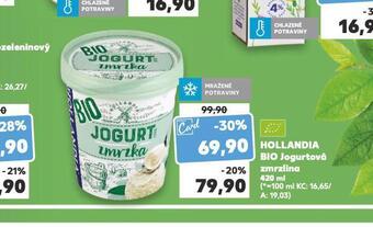 Kaufland Hollandia bio jogurtová zmrzlina nabídka