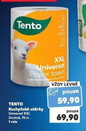 Kaufland Tento kuchyňské utěrky nabídka