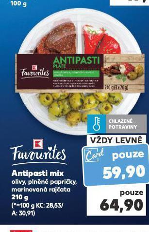 Kaufland Antipasti mix nabídka