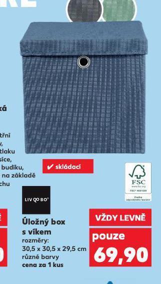Kaufland Úložný box s víkem nabídka