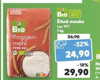Kaufland Bio žitná mouka nabídka