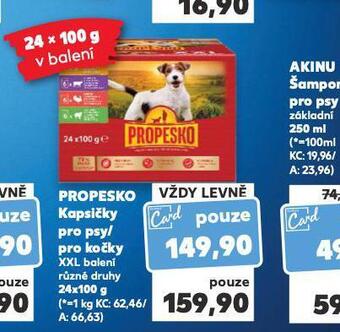 Kaufland Propesko kapsičky pro kočky nabídka