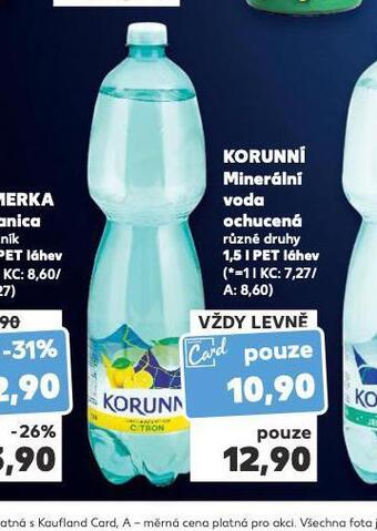 Kaufland Korunní ochucená nabídka