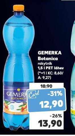 Kaufland Gemerka botanica nabídka