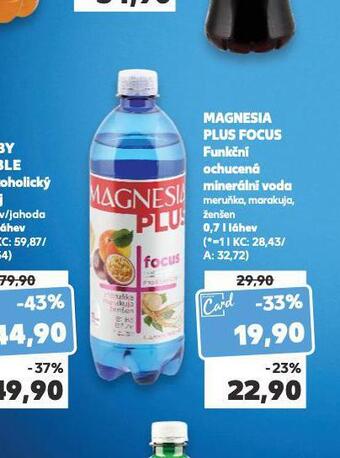 Kaufland Magnesia plus focus nabídka