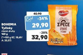 Kaufland Bohemia tyčinky nabídka
