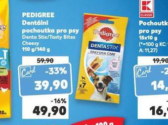 Kaufland Pedigree dentální pochoutka pro psy nabídka