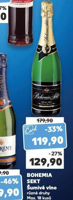 Kaufland Bohemia sekt nabídka