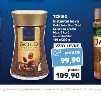 Kaufland Tchibo instantní káva nabídka