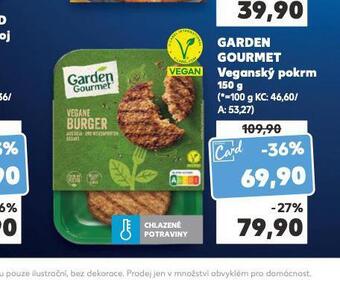 Kaufland Garden gourmet veganský pokrm nabídka