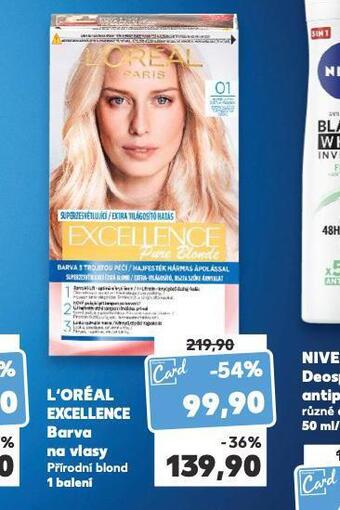 Kaufland L´oreal excellence barva na vlasy nabídka