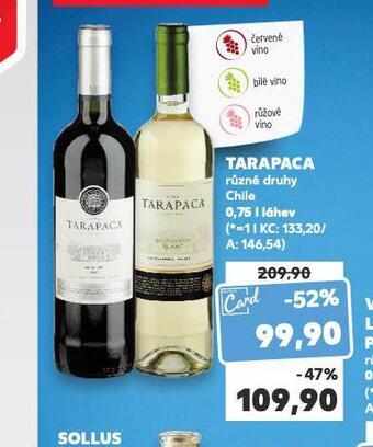 Kaufland Tarapaca nabídka