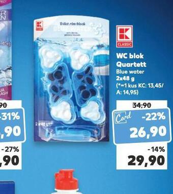 Kaufland Wc blok quartett nabídka