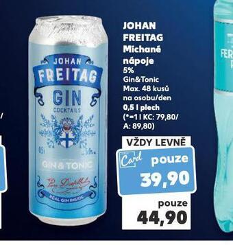 Kaufland Johan freitag míchané nápoje nabídka