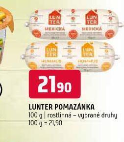 Terno Lunter pomazánka nabídka