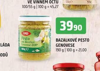 Terno Bazalkové pesto nabídka