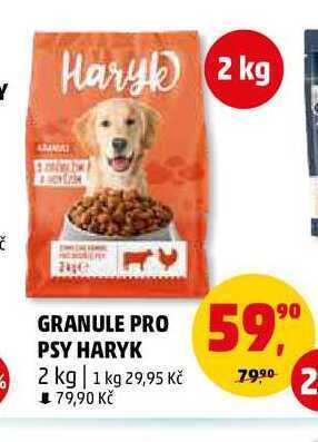 Penny Market Granule pro psy haryk, 2 kg nabídka