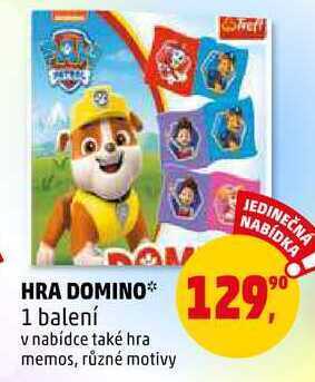 Penny Market Hra domino, 1 balení nabídka