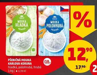 Penny Market Pšeničná mouka karlova koruna, 1 kg nabídka
