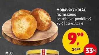 Penny Market Moravský koláč, 70 g nabídka