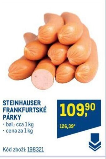 Makro STEINHAUSER FRANKFURTSKÉ PÁRKY nabídka
