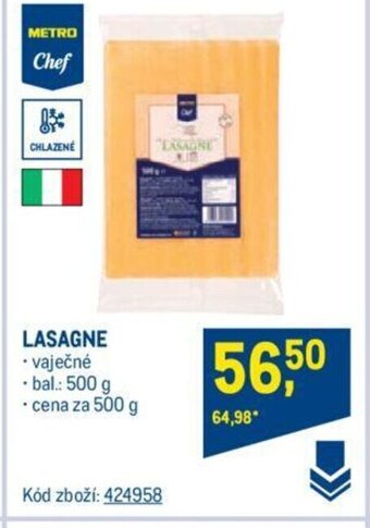 Makro LASAGNE nabídka