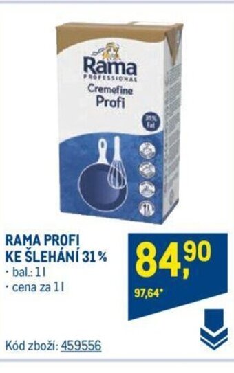 Makro RAMA PROFI KE ŠLEHÁNÍ 31% nabídka