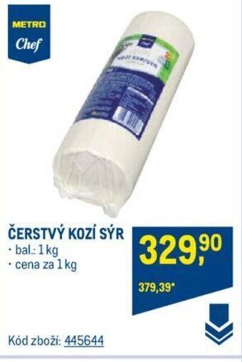 Makro ČERSTVÝ KOZÍ SÝR nabídka