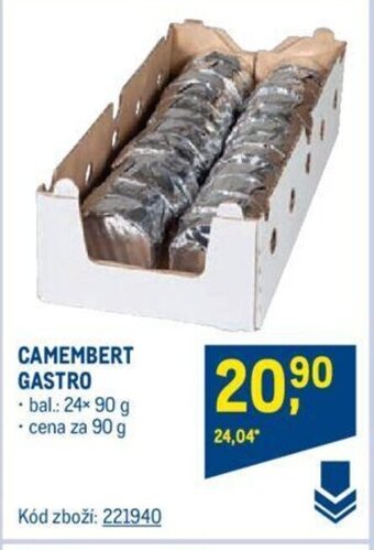 Makro CAMEMBERT GASTRO nabídka