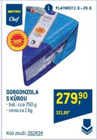 Makro GORGONZOLA S KŮROU • bal.: cca 750 g nabídka