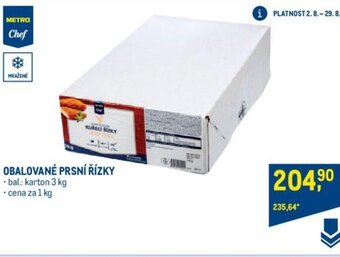 Makro OBALOVANÉ PRSNÍ ŘÍZKY nabídka