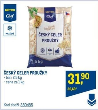 Makro ČESKÝ CELER PROUŽKY nabídka