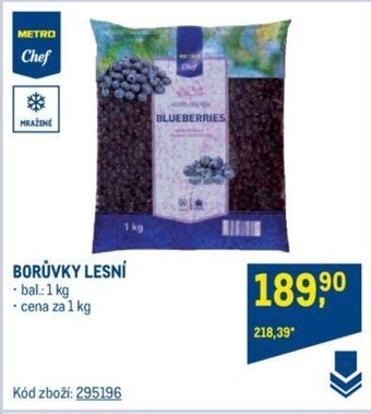 Makro BORŮVKY LESNÍ nabídka