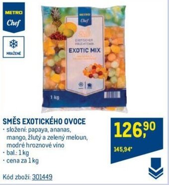 Makro SMĚS EXOTICKÉHO OVOCE nabídka