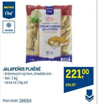 Makro JALAPEÑOS PLNĚNÉ nabídka