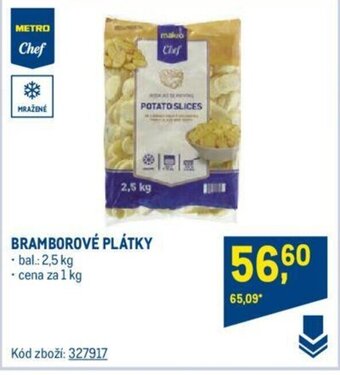 Makro BRAMBOROVÉ PLÁTKY nabídka