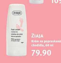 Rossmann Ziaja krém na popraskaná chodidla, 60 ml nabídka