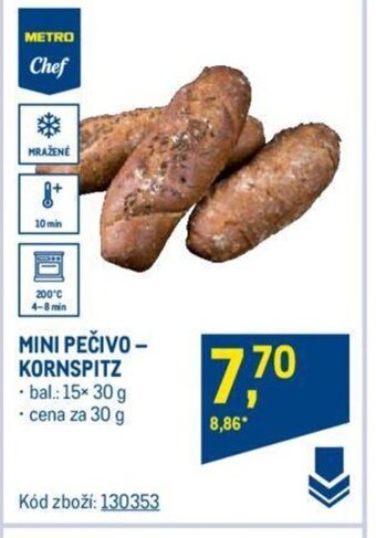 Makro MINI PEČIVO - KORNSPITZ nabídka