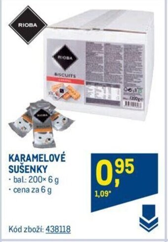 Makro KARAMELOVÉ SUŠENKY nabídka